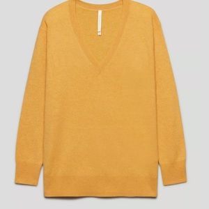 The Group by Babton Yellow Cashmere Sweater